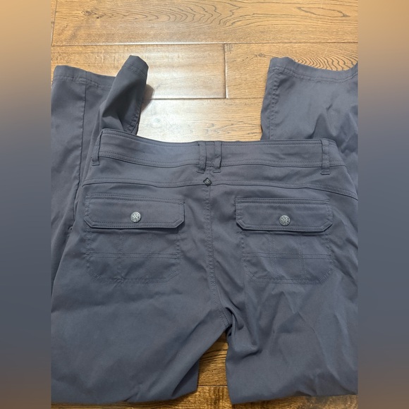 PrAna Grey Hiking Pant Size Womens 12 - Picture 3 of 4